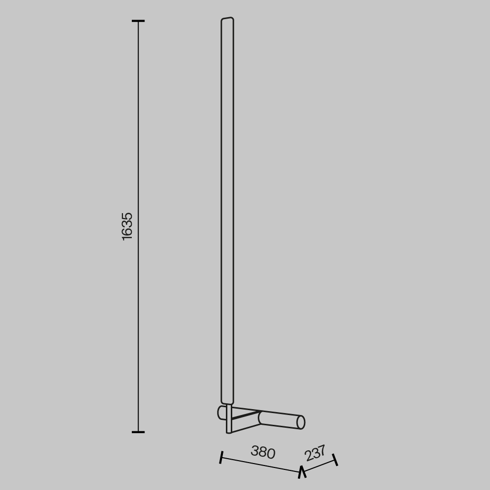 Торшер Maytoni Combo MOD214FL-L20W3K1