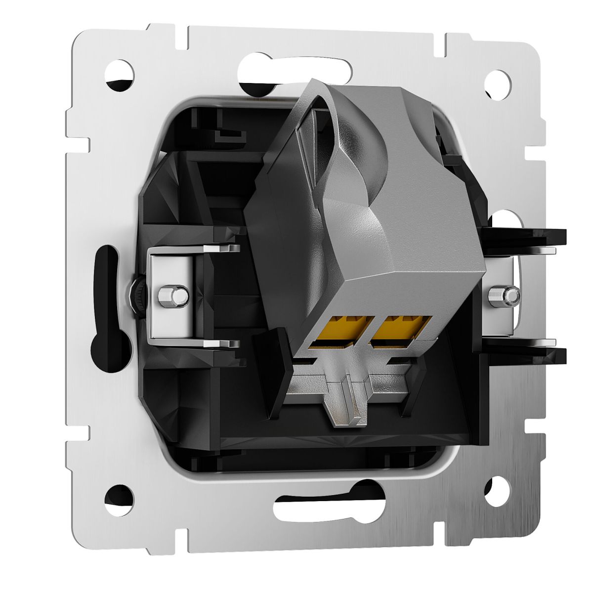 Розетка Ethernet RJ-45 cat. 6A экранированная Werkel W5120108 4690389213496 a069685