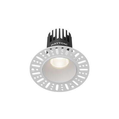 Встраиваемый светильник Maytoni Dip DL119-10W-4K-TRS-W