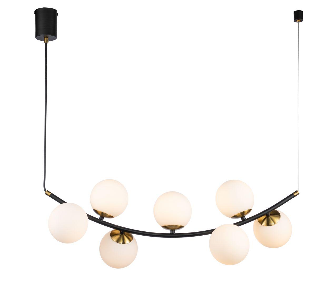 Подвесная люстра Indigo Nuvole 11002/7P Black V000087