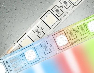 Светодиодная влагозащищенная лента Ambrella Light 14,4W/m 60LED/m 5050SMD RGB 5M GS2302