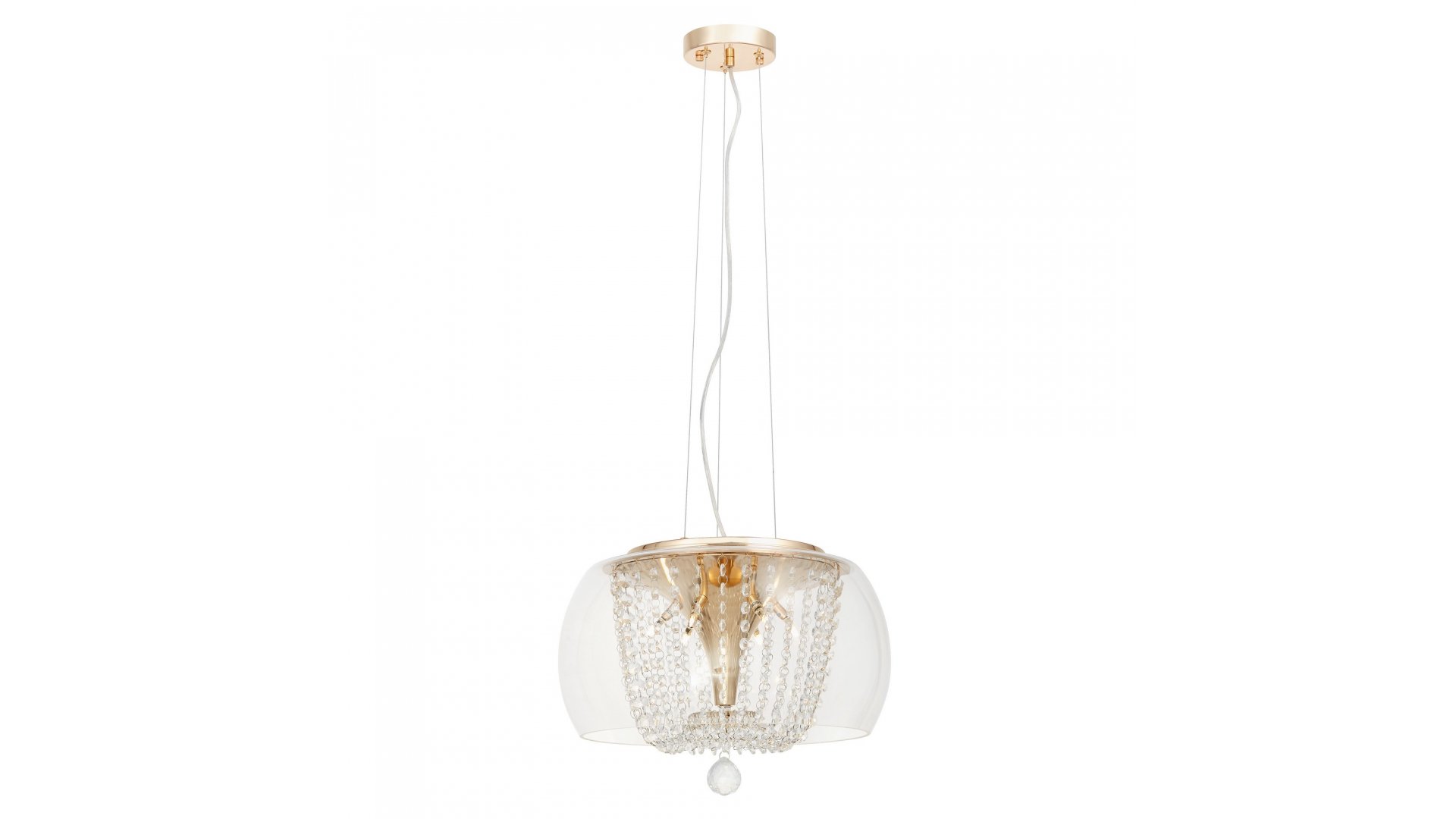 Подвесная люстра Lumina Deco Disposa LDP 7018-400 PR+F.GD