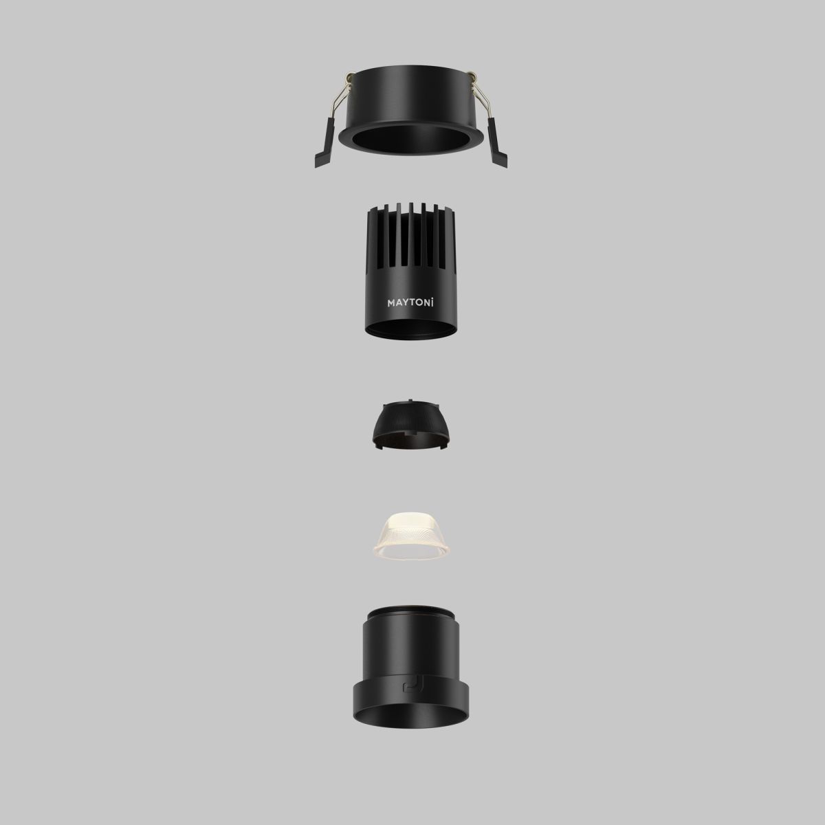 Встраиваемый светильник Maytoni Dip DL116-10W-2.7K-B
