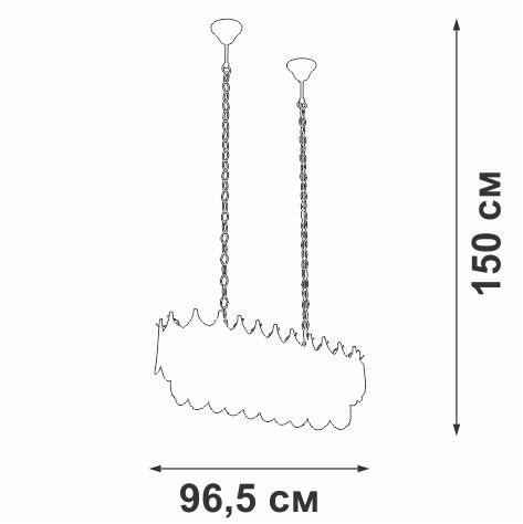 Подвесная люстра Vitaluce V5813-8/11