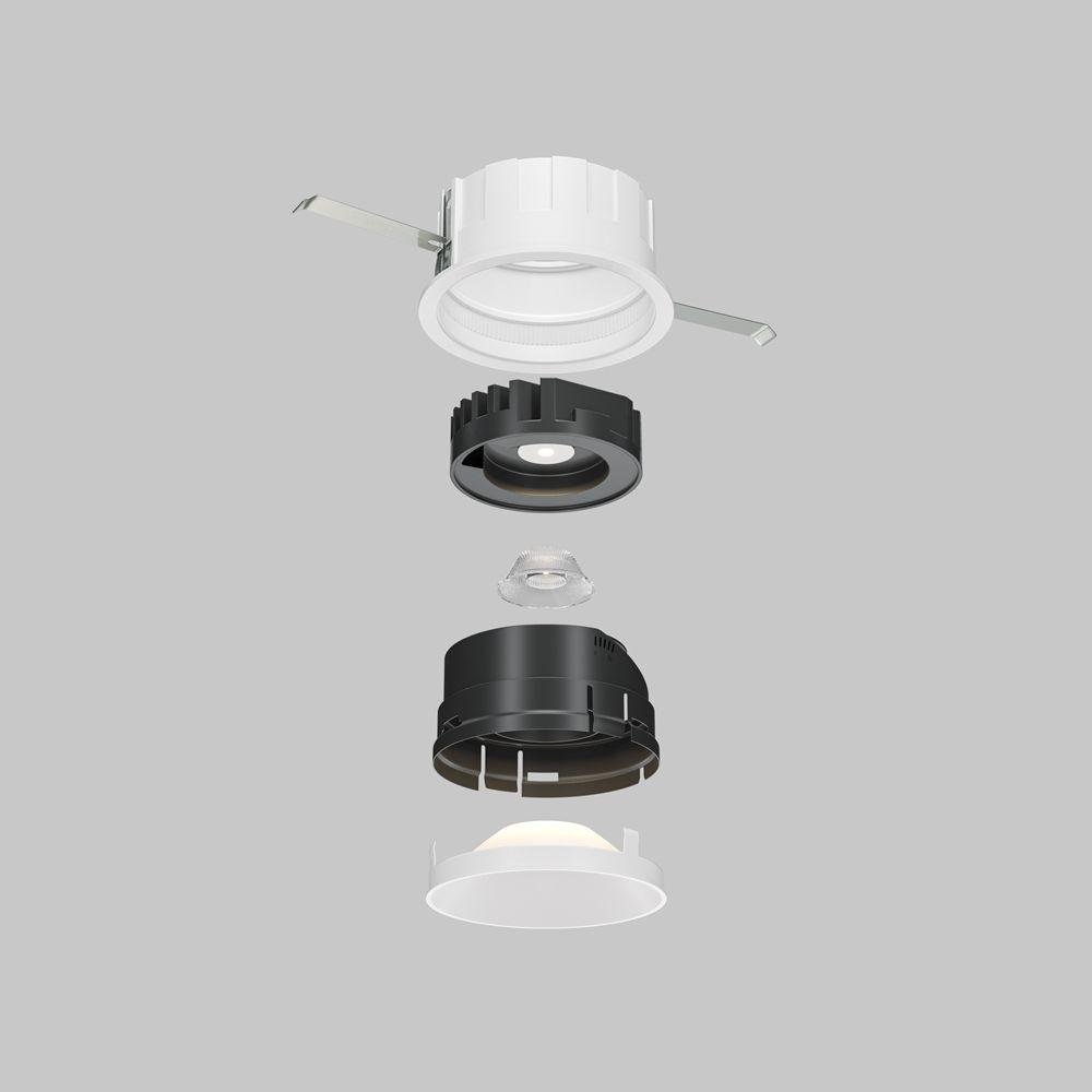 Встраиваемый светодиодный светильник Maytoni Technical Wise DL057-10W3K-W