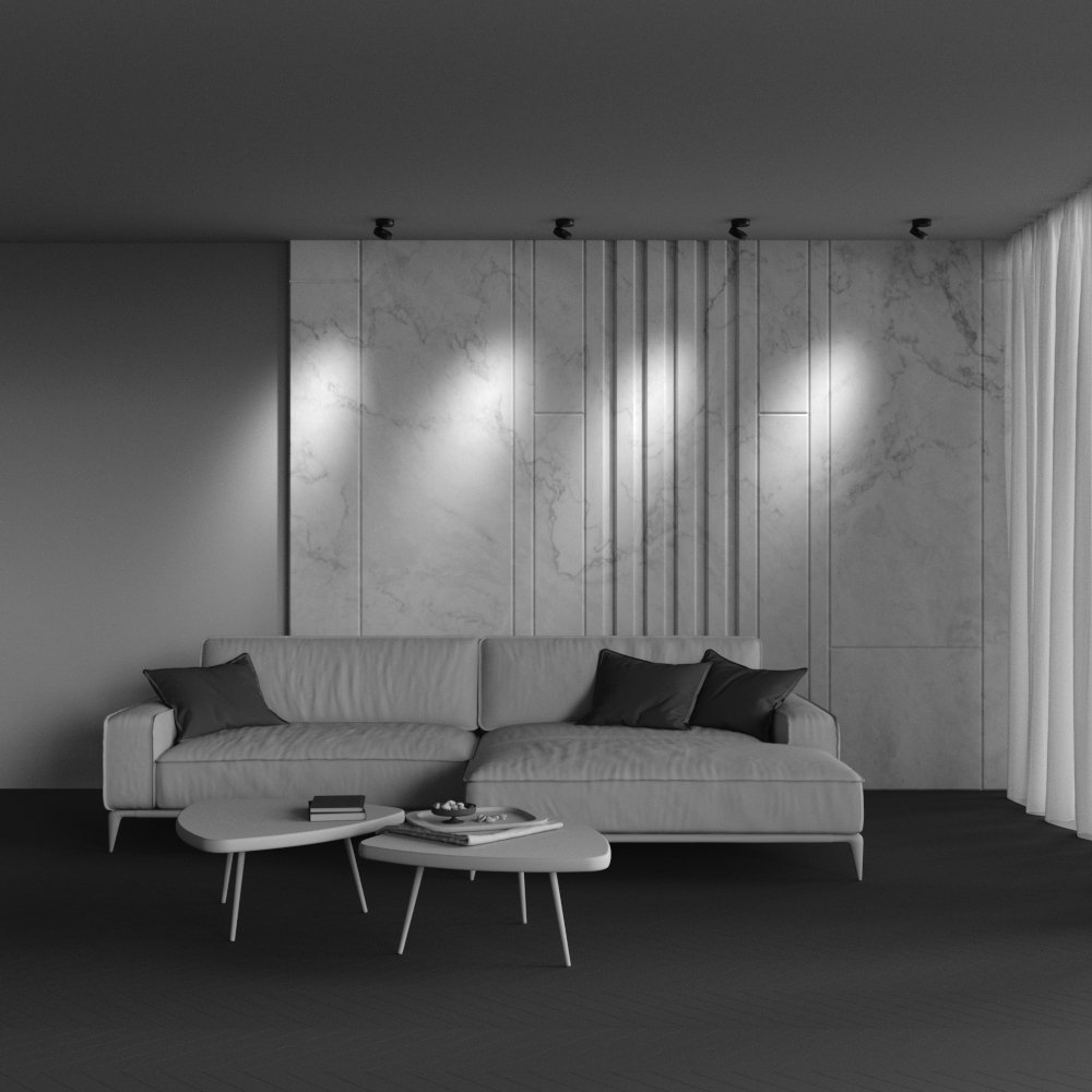 Накладной спот Maytoni Magic C022CL-7W4K-B-1