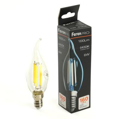 Лампа светодиодная Feron LB-1216 E14 6W 6400K 51264