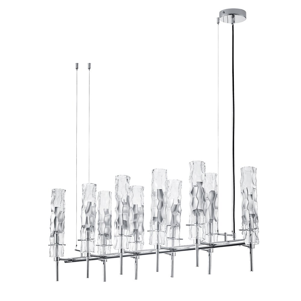Подвесная люстра Crystal Lux PRIMAVERA SP10 CHROME